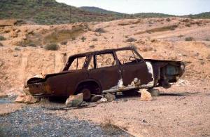 abandoned cars